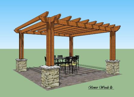 Aspen Pergola