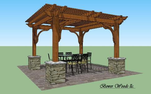 Cedar Pergola