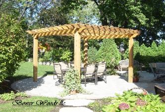 Cambridge pergola