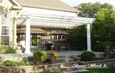 Large Tuscan Pergola